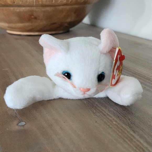 🐾 Ty Beanie Baby “Flip” the Cat – 1993 Vintage Collectible, Excellent Condition - Picture 3 of 15